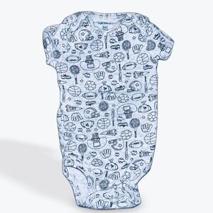Preloved Carters  Gray Sports Bodysuit size 3 months
